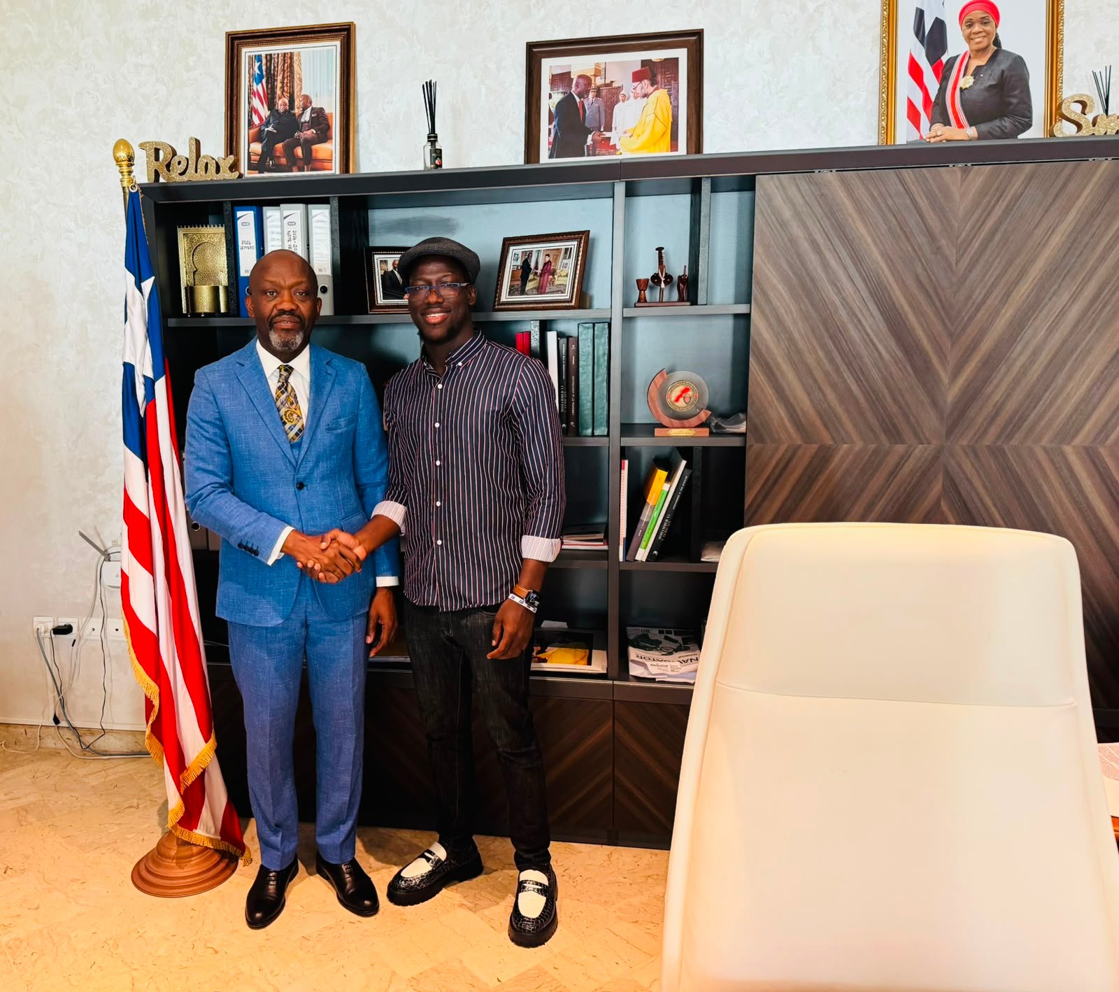 Inauguration 2026 image with the ambassador